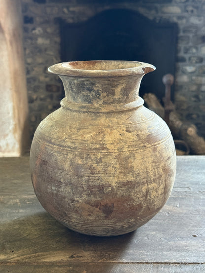 Nepalese bolle pot/vaas – oude pot uit India- Trapa Living