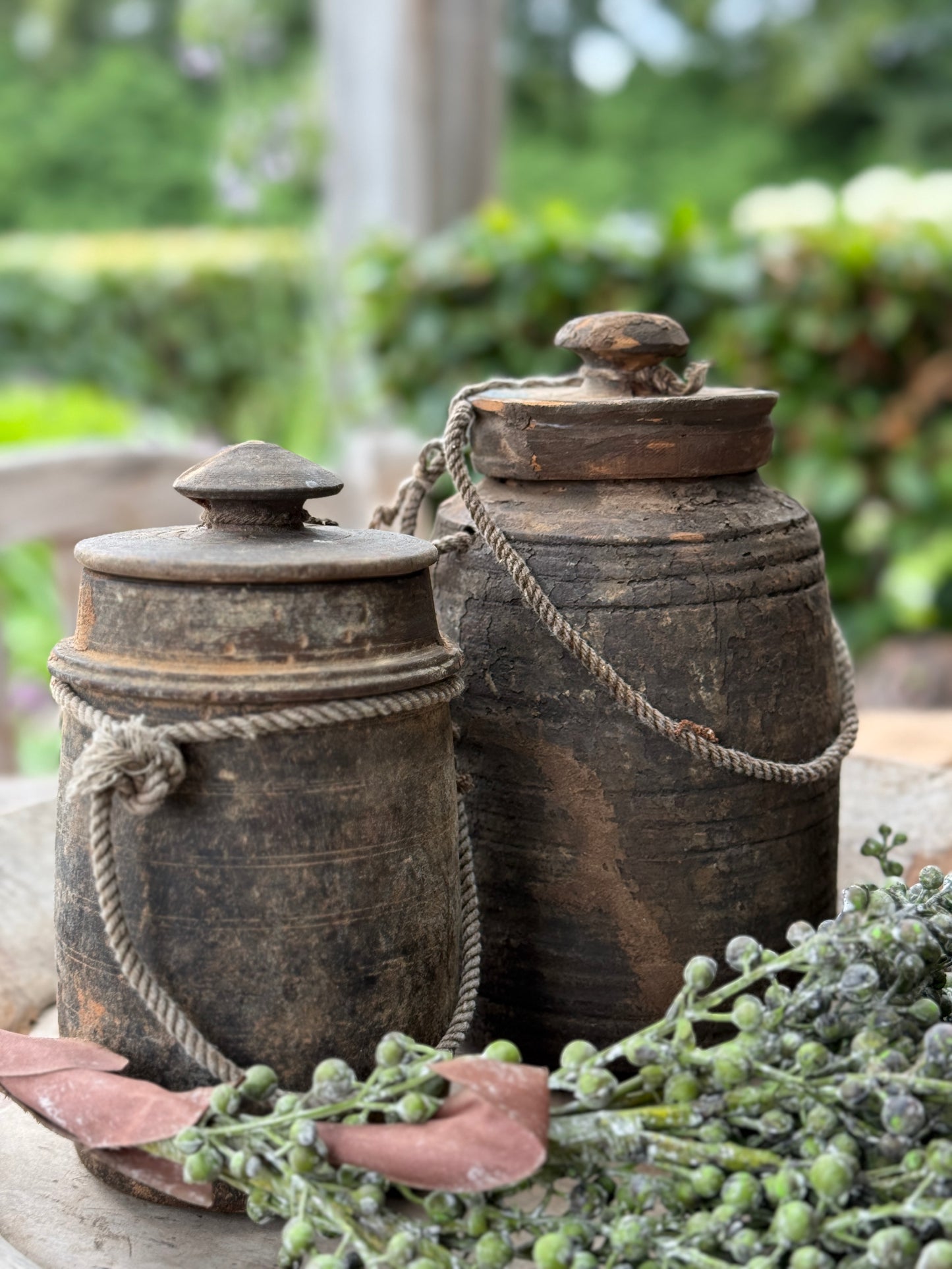 Old Nepalese Pot with Lid (2)