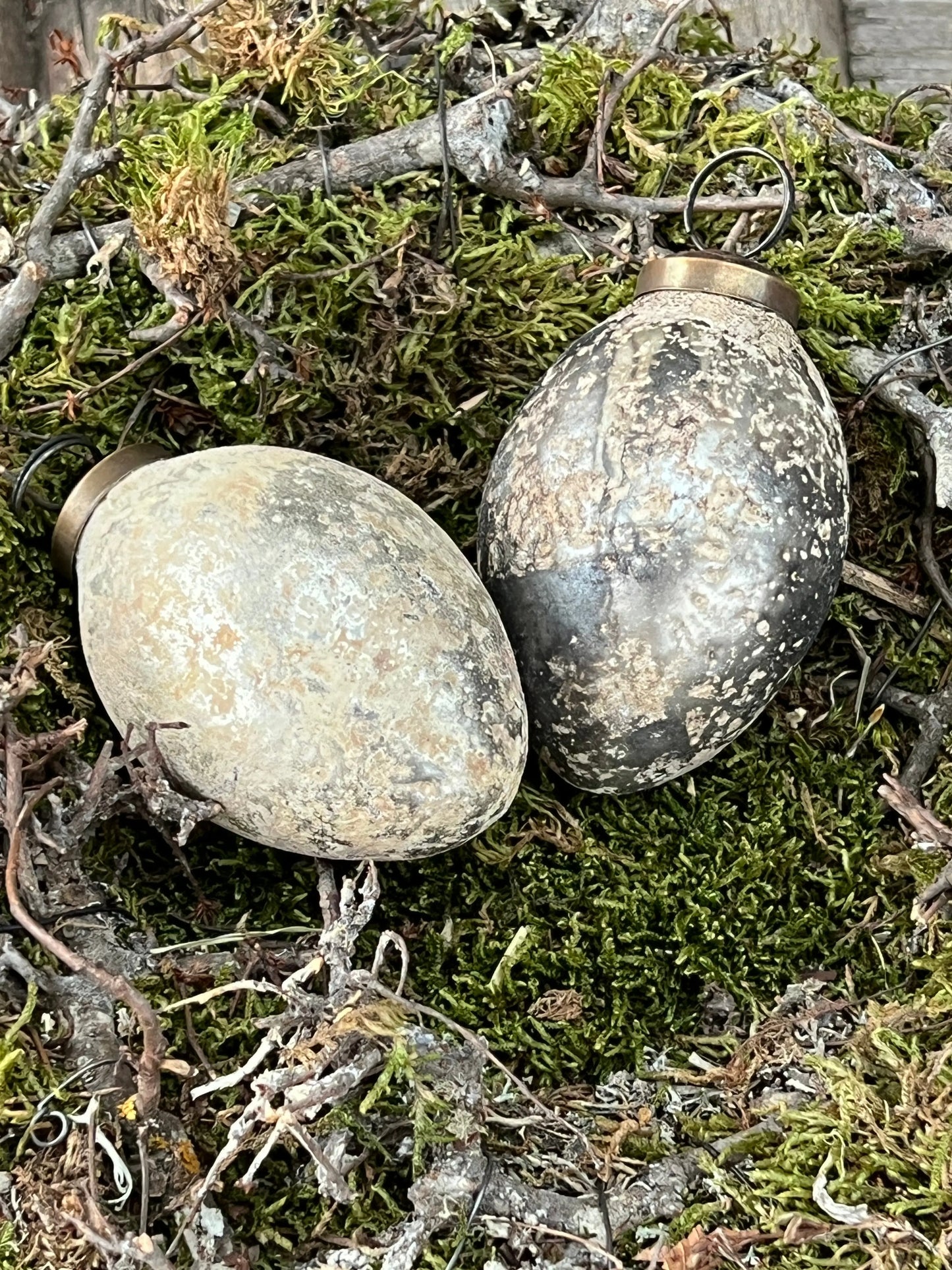 Egg, Black, Gold, and a touch of Silver