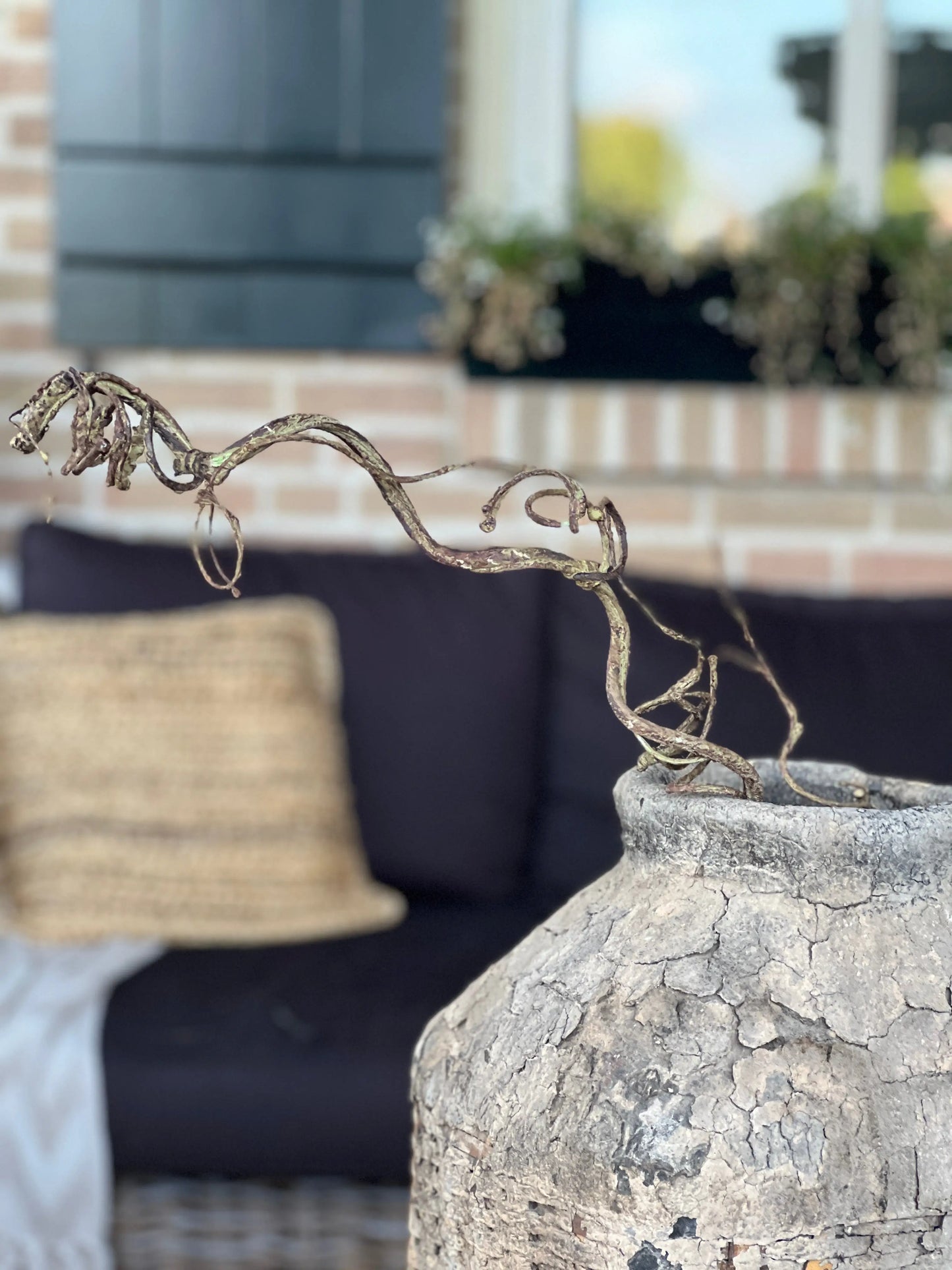 Artificial branch twisted 95 cm.