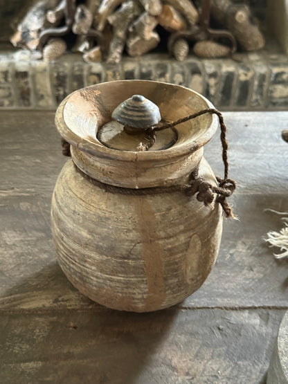 Old Nepalese Pot with Lid (A1)