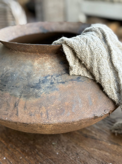 Old Metal Water Pot (LH1)