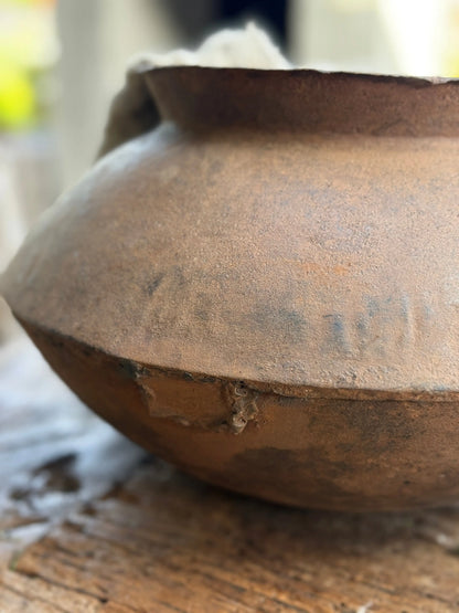 Oude Metalen Waterpot - Trapa Living (LH2)