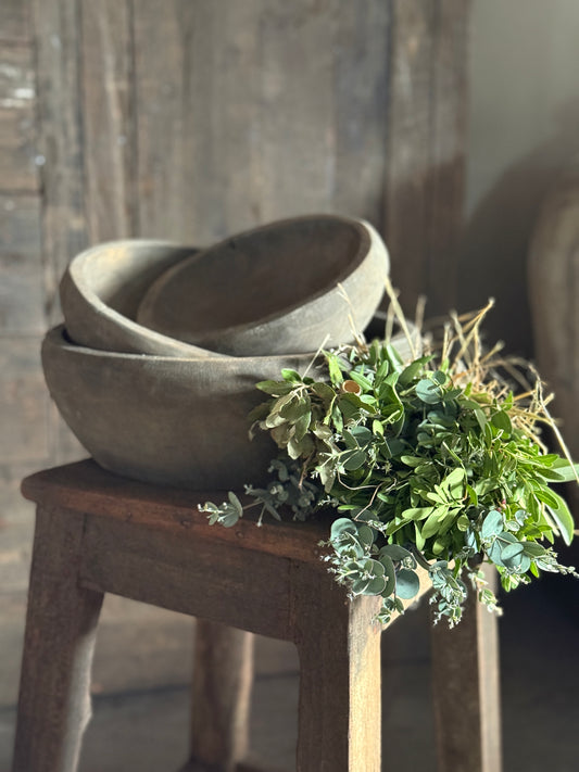 Wooden Bowls – Weathered Available in 3 sizes