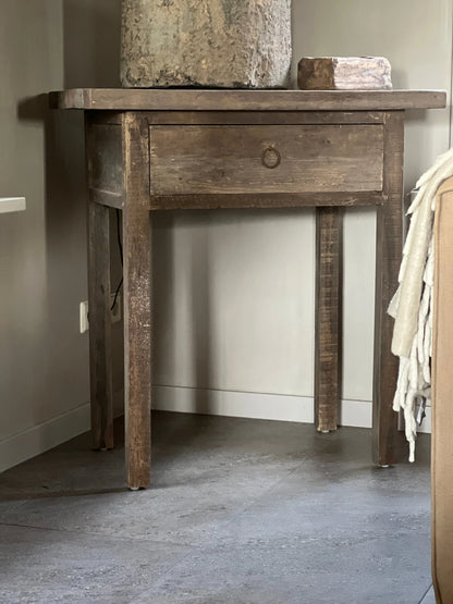 Sidetable Driftwood met 1 lade -Trapa Living