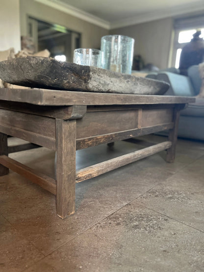 Salontafel Driftwood 2 lade - Trapa Living