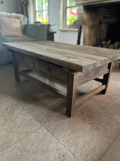 Salontafel Driftwood 2 lade - Trapa Living