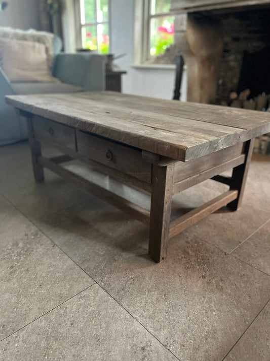 Salontafel Driftwood 2 lade - Trapa Living