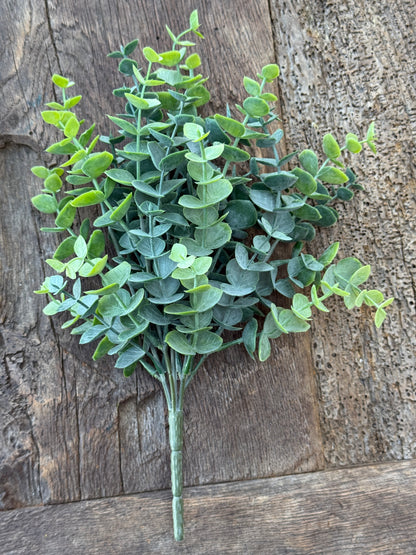 Künstlicher Eukalyptus-Strauß grün/grau
