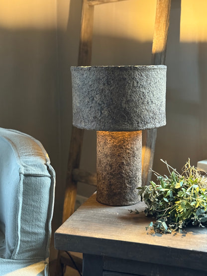 Clay table lamp "Purna" – available in 2 sizes (table full)