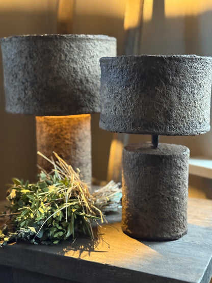 Clay table lamp "Purna" – available in 2 sizes (table full)