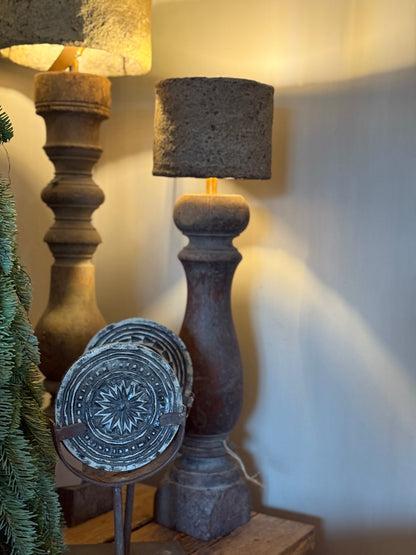 Alte Balusterlampe Aura Peeperkorn