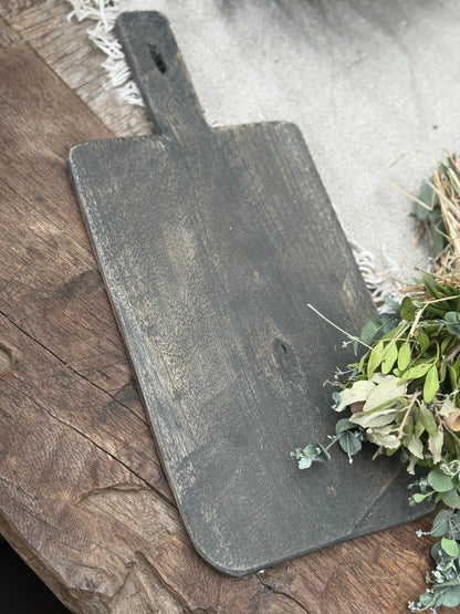 Brot-/Schneidebrett – grau/schwarz (LH01)