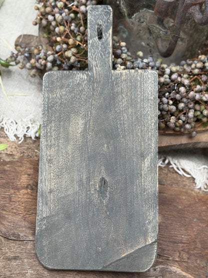 Brot-/Schneidebrett – grau/schwarz (LH01)