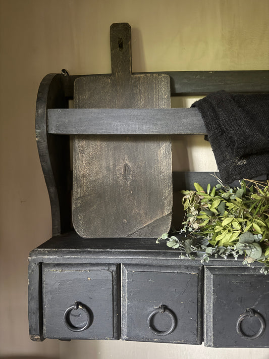 Bread/cutting board – gray/black (LH01)