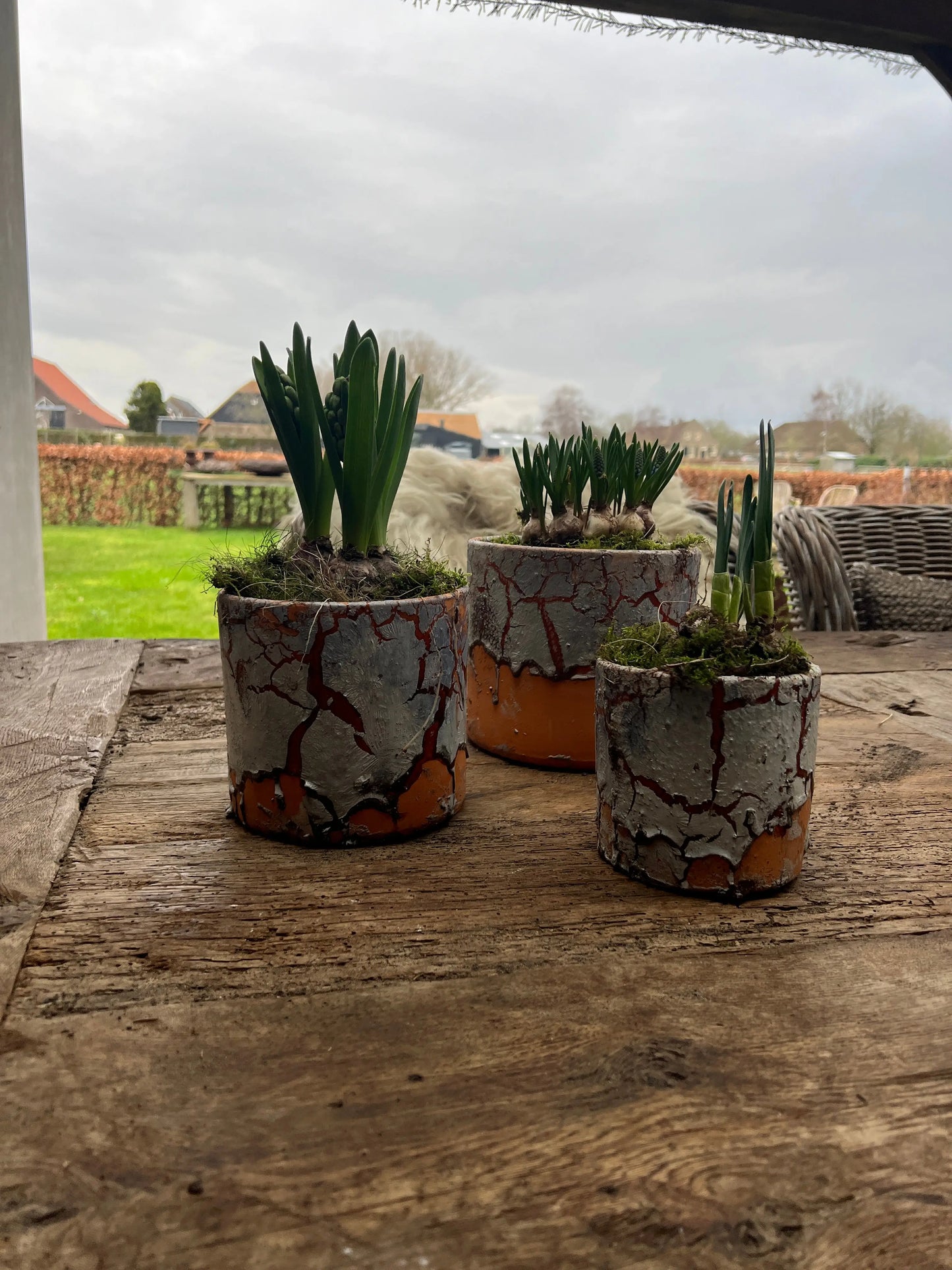 Cylinder pot, available in S, M and L