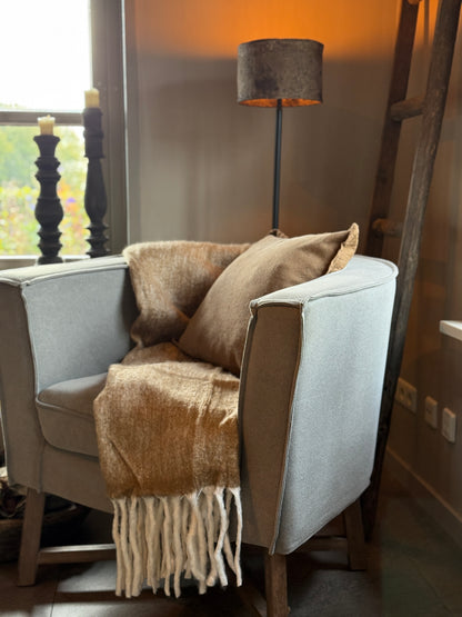 Cushion – 45x45 cm, tobacco brown