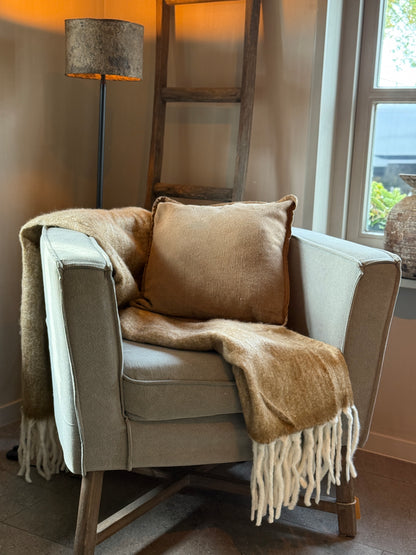 Cushion – 45x45 cm, tobacco brown