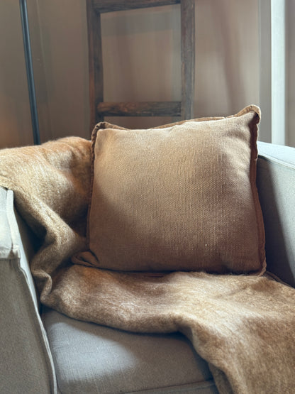 Cushion – 45x45 cm, tobacco brown