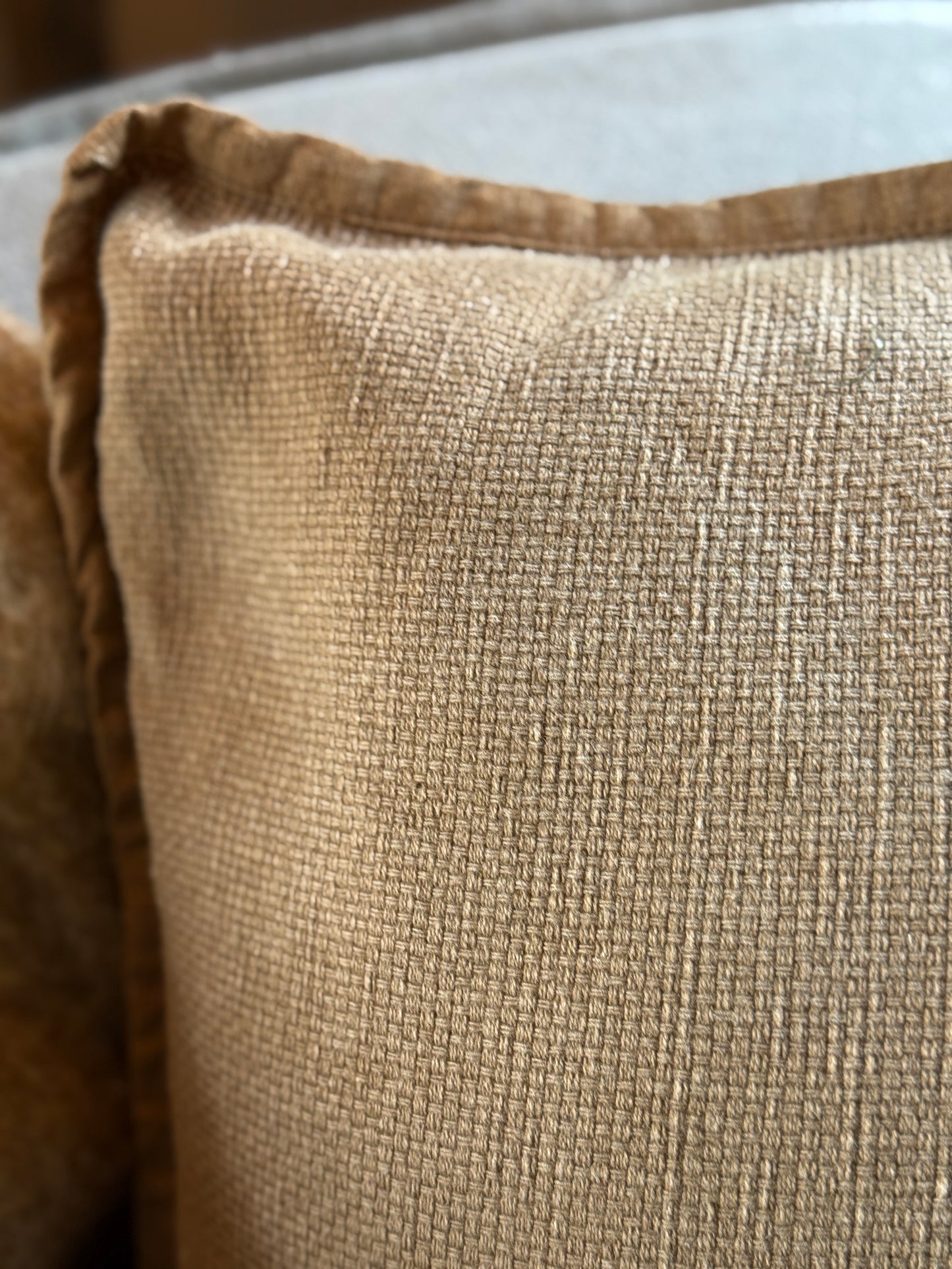 Cushion – 45x45 cm, tobacco brown