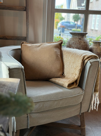 Plaid Tobacco Brown – 170x130 cm