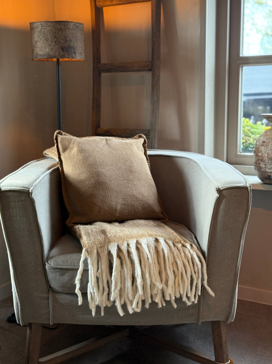 Plaid Tobacco Brown – 170x130 cm