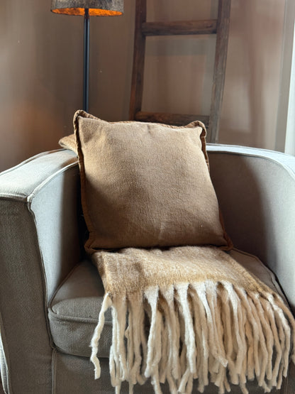 Plaid Tobacco Brown – 170x130 cm