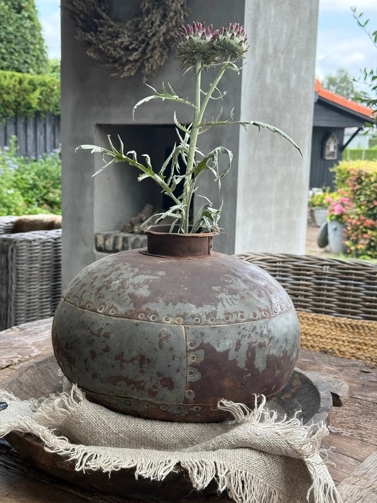 Oude Nagouri pot uit India- (LH2)