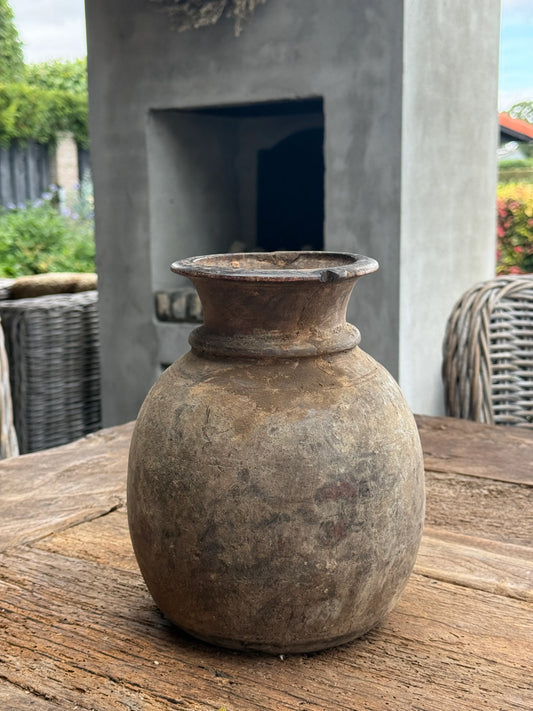 Nepalese bolle pot/vaas- Trapa Living (LH03)
