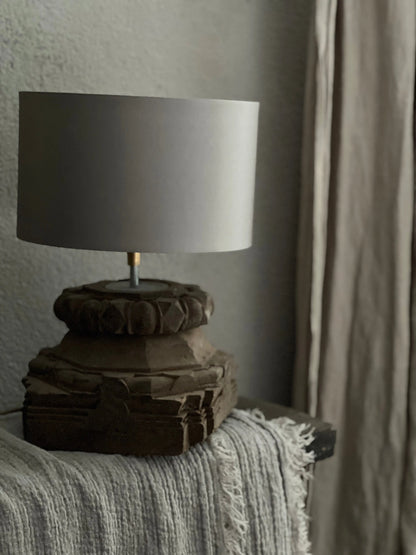 Lampenschirm Metallic Taupe, Aura Peeperkorn