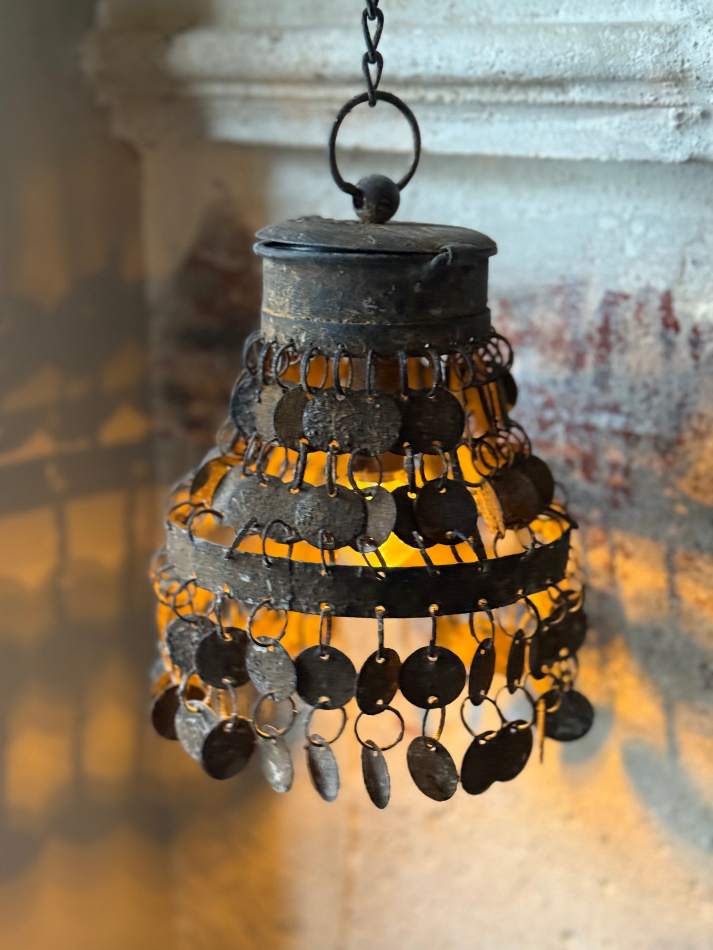Hanging lamp Rusty coins (059)