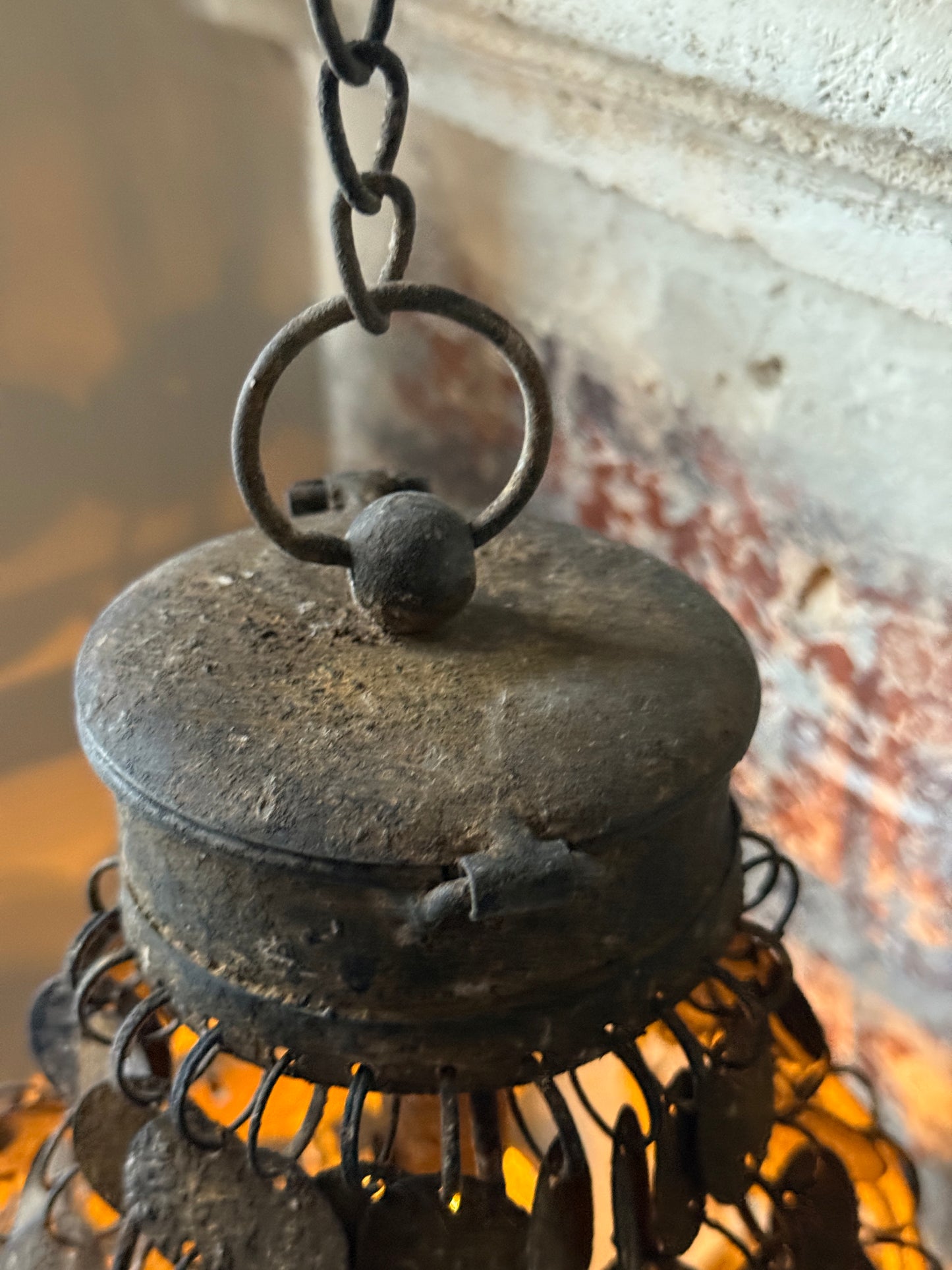 Hanging lamp Rusty coins (059)