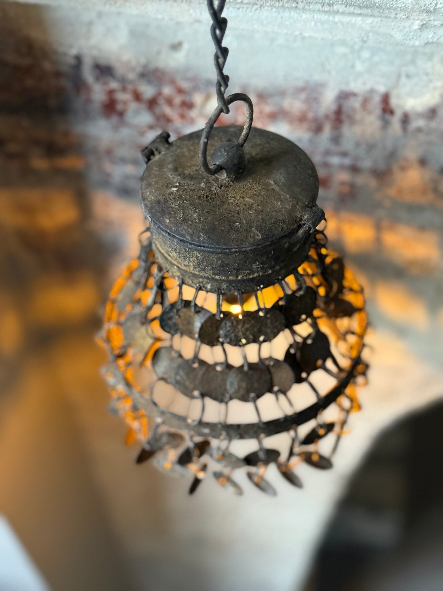 Hanging lamp Rusty coins (059)