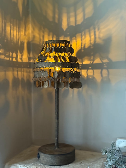 Tafellamp Grey muntjes (060)