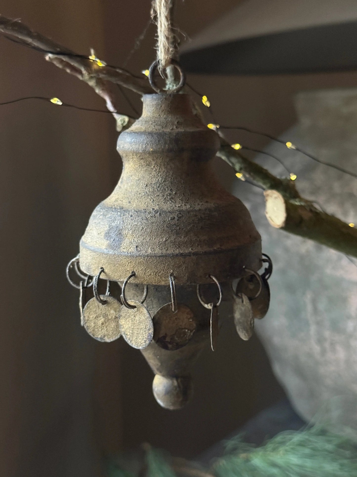 Christmas pendant Rusty coins Exclusive (033)