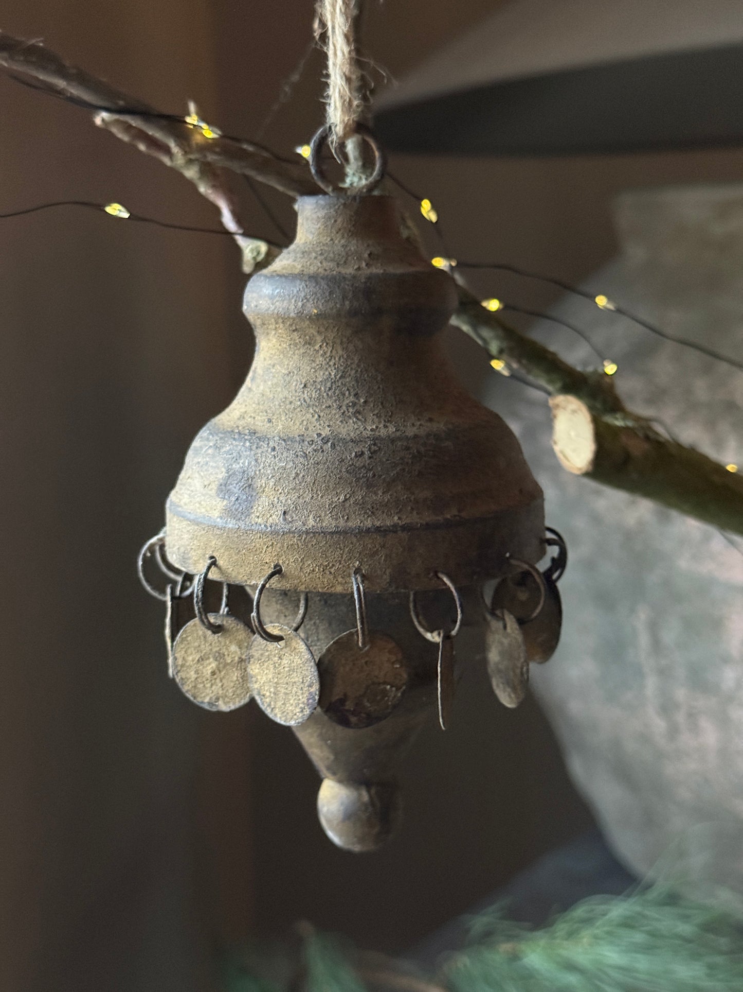 Christmas pendant Rusty coins Exclusive (033)