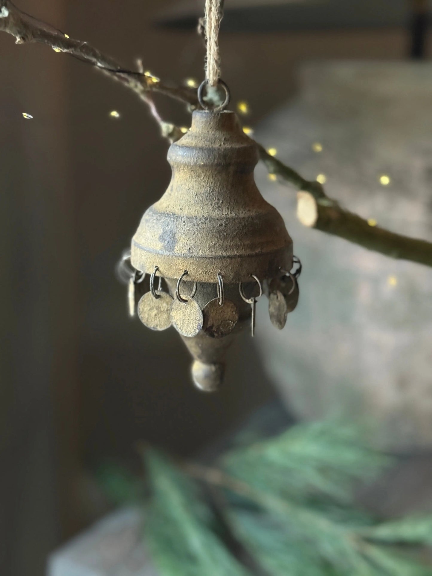 Christmas pendant Rusty coins Exclusive (033)