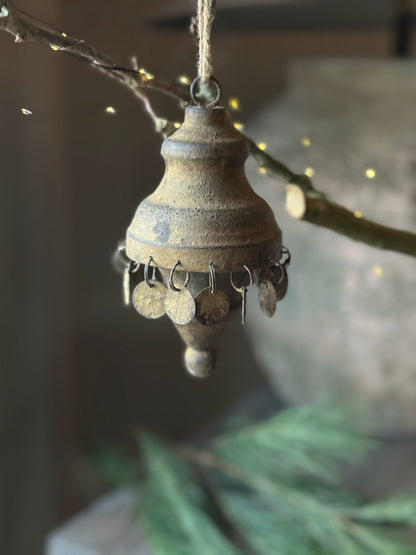 Christmas pendant Rusty coins Exclusive (033)