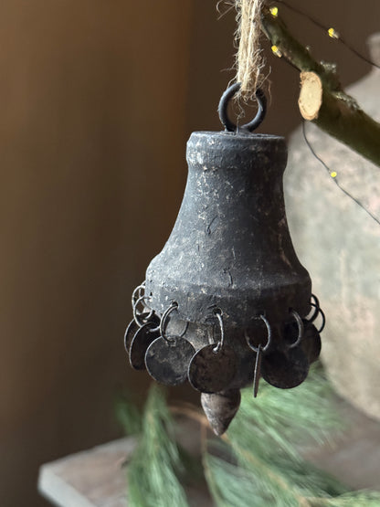 Weihnachtsanhänger Graue Münzen Exklusiv (030)