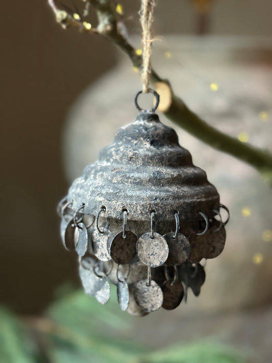 Kersthanger Grey muntjes Exclusief (034)