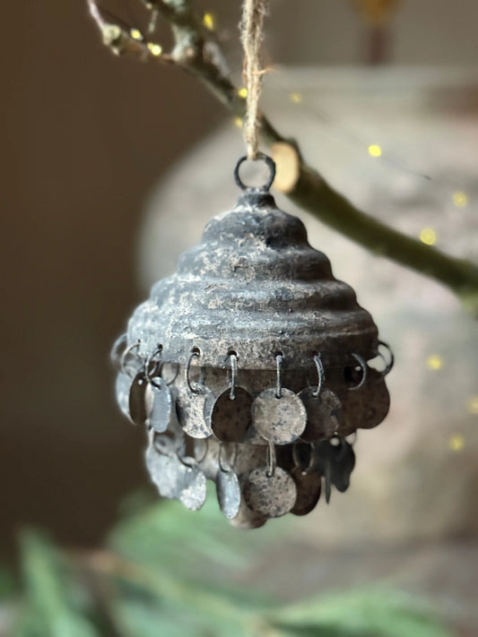 Kersthanger Grey muntjes Exclusief (034)