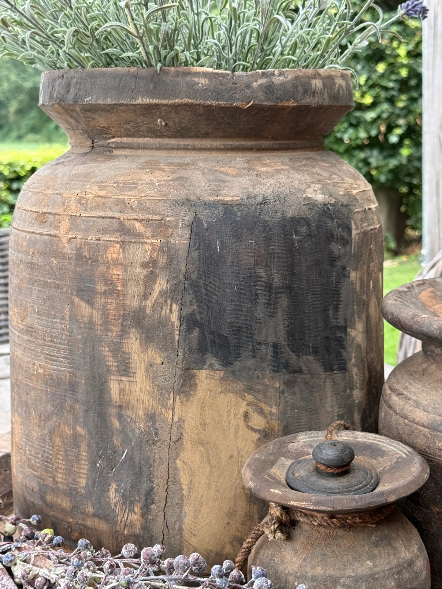 Nepalese pot/vaas – oude pot uit India