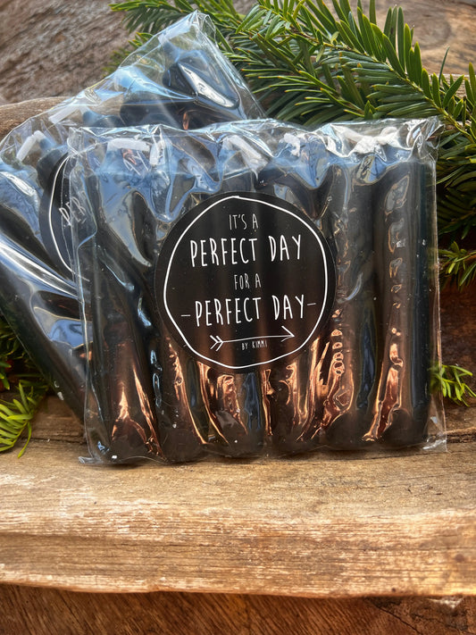 Diner kaarsen 6 stuks Midnight Navy