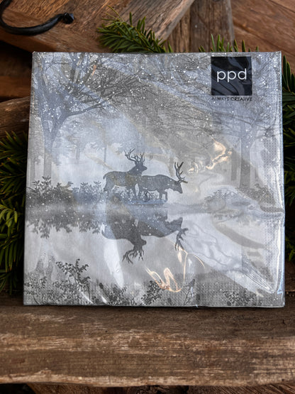 Napkins Deer, available in 2 sizes
