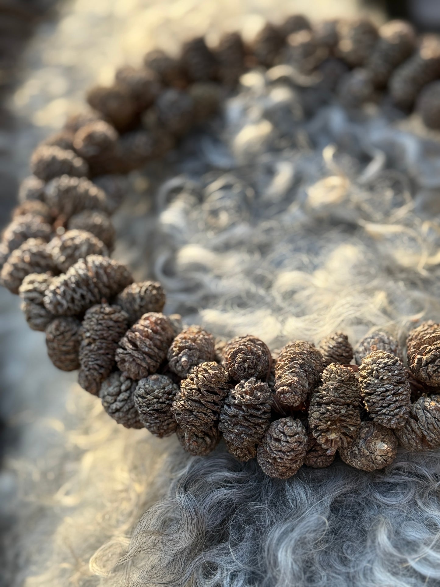 Fine Pine Cone Wreath – 20 cm