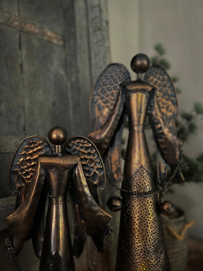 Angel with bells, Copper/black Available in M and L