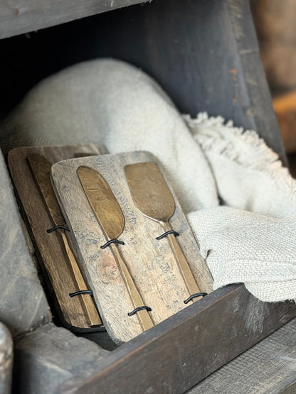 Kaas- of Botermes Set  Aura Peeperkorn