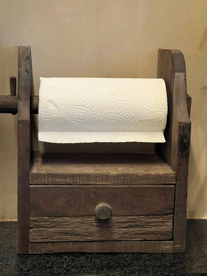 Küchenrollenhalter mit Schublade – Trapa Living