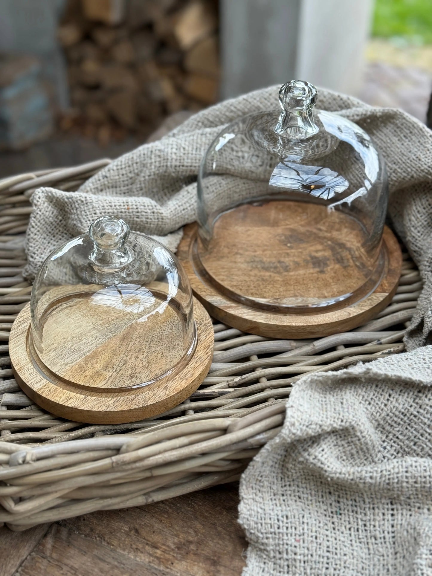 Bell jar set of 2 pieces