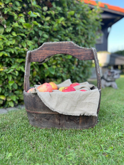 Alte Olivenkiste mit Griff (02)